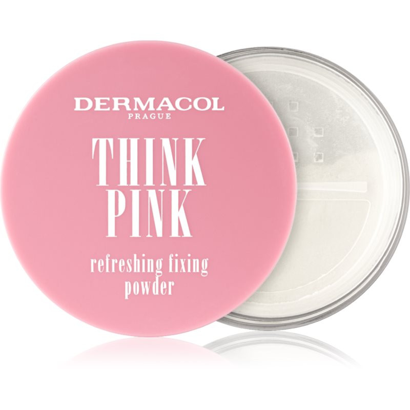 Dermacol Think Pink transparentní sypký pudr 10 g