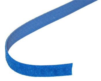 VELCRO Stahovací páska 20mm, suchý zip, 5m, modrá