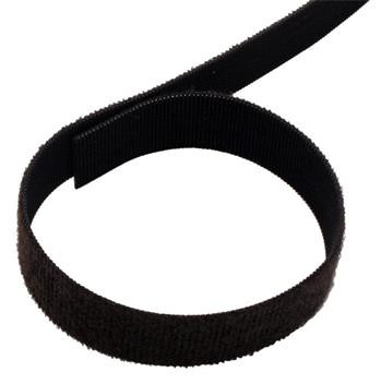 VELCRO Stahovací páska 20mm, suchý zip, 25m, černá