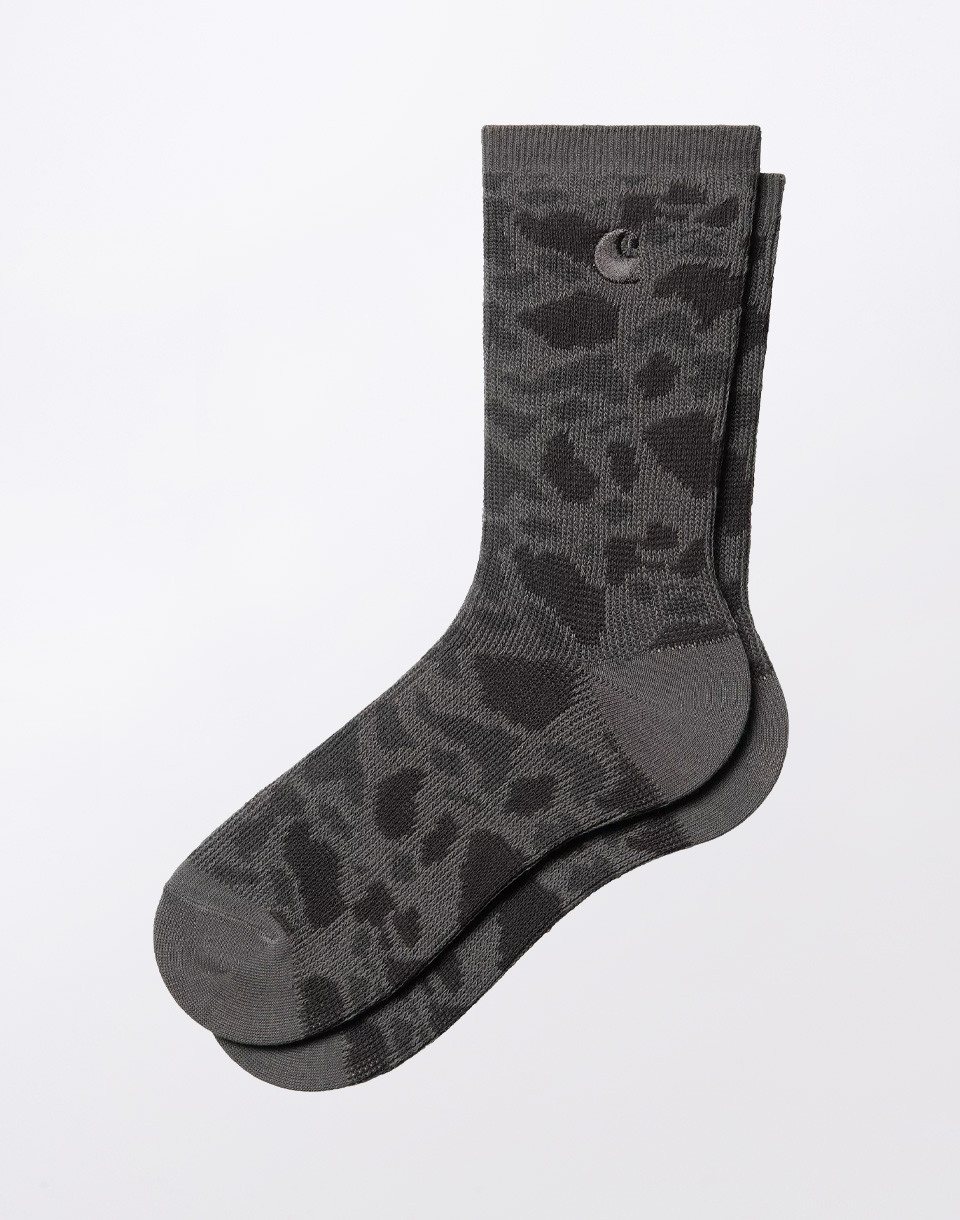 Carhartt WIP Camo Socks Camo Duck Jacquard, Grey