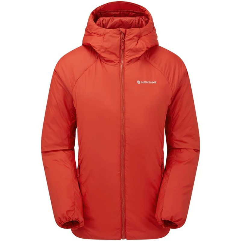 Montane Respond Hooded Saffron Red XS