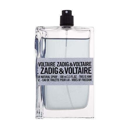 Zadig & Voltaire This is Him! Vibes of Freedom 100 ml toaletní voda tester pro muže