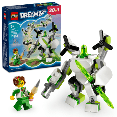 LEGO® DREAMZzz™ 71487 Z-Flekova dobrodružství s roboty a vozidly