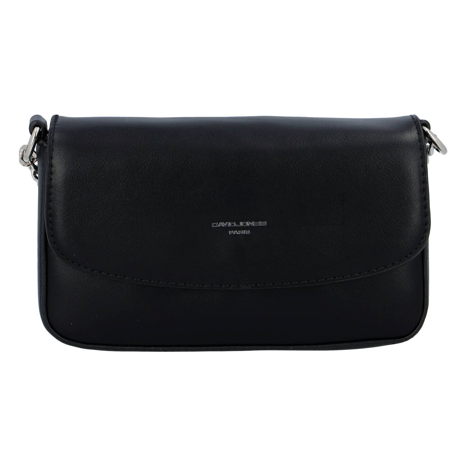 Trendová dámská menší koženková kabelka Ibis, černá