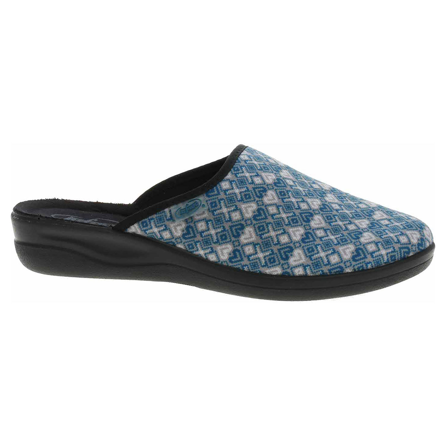 Ecco Dámské domácí pantofle Befado 551D004 modrá 23500747