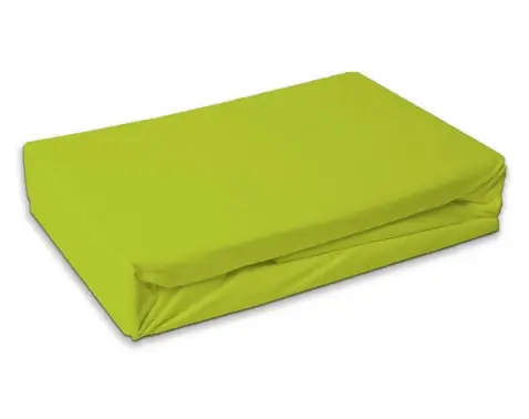 Froté prostěradlo 180x200 cm, limetkové
