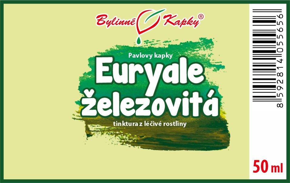 Euryale železovitá (TCM) - Pavlovy bylinné kapky (tinktura) 50 ml