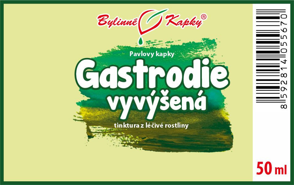 Gastrodie vyvýšená (TCM) - Pavlovy bylinné kapky (tinktura) 50 ml