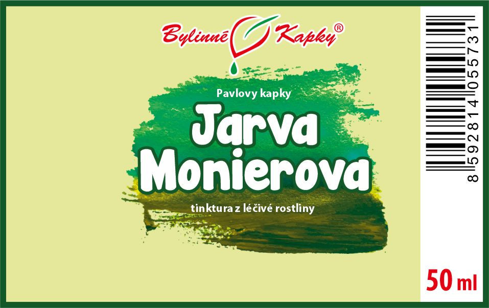 Jarva Monierova (TCM) - Pavlovy bylinné kapky (tinktura) 50 ml