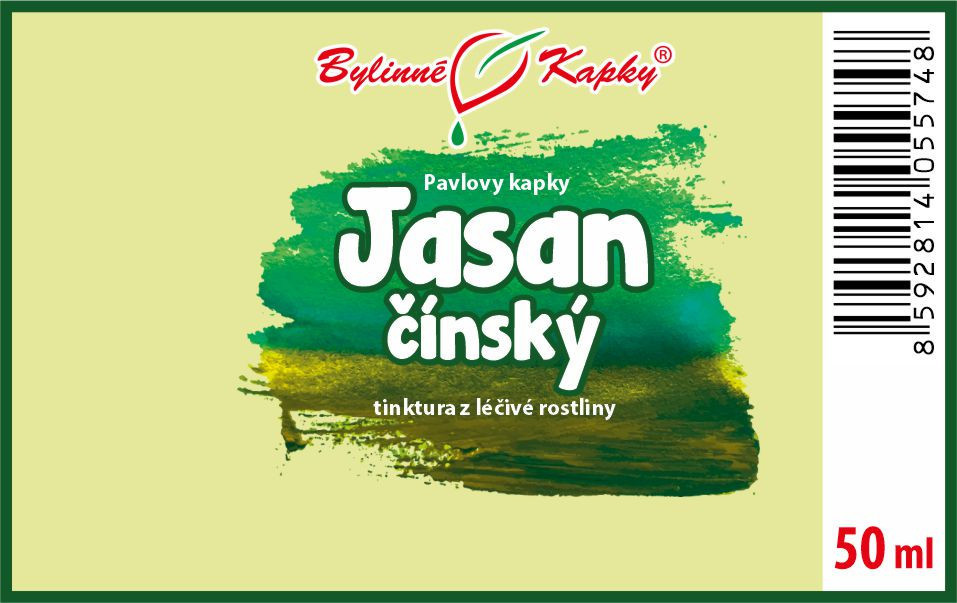 Jasan čínský (TCM) - Pavlovy bylinné kapky (tinktura) 50 ml