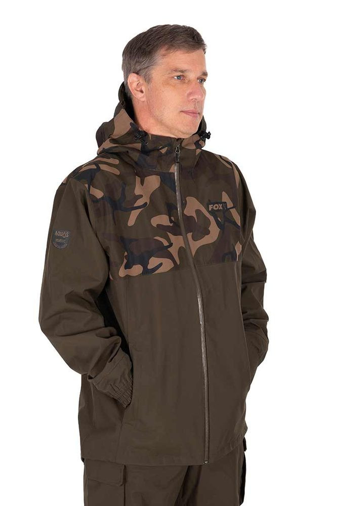 Fox Bunda S25K Khaki / Camo Std Jacket - 4XL