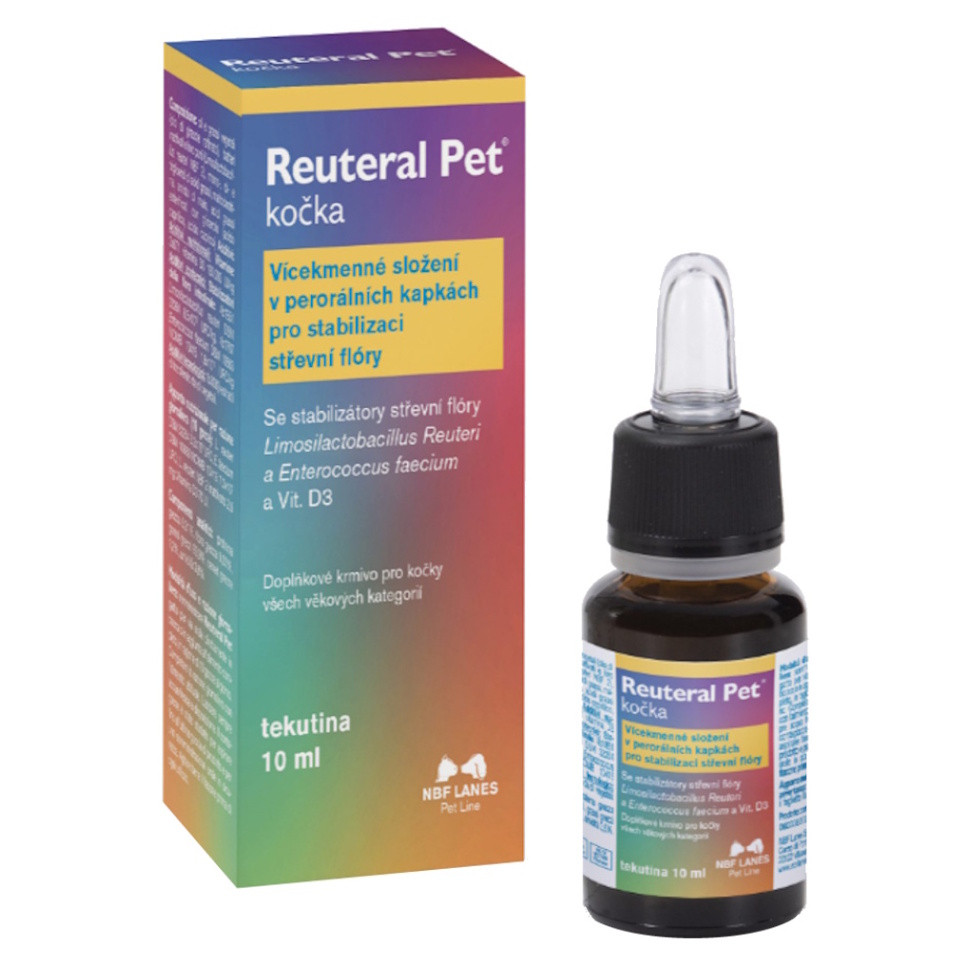 NBF LANES Reuteral Pet pro kočky 10 ml