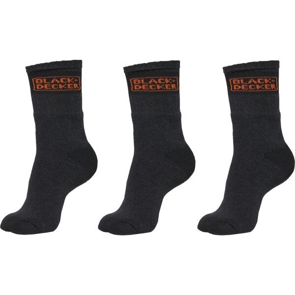 BLACK & DECKER SOCKS TECH Pánské ponožky, tmavě šedá, velikost