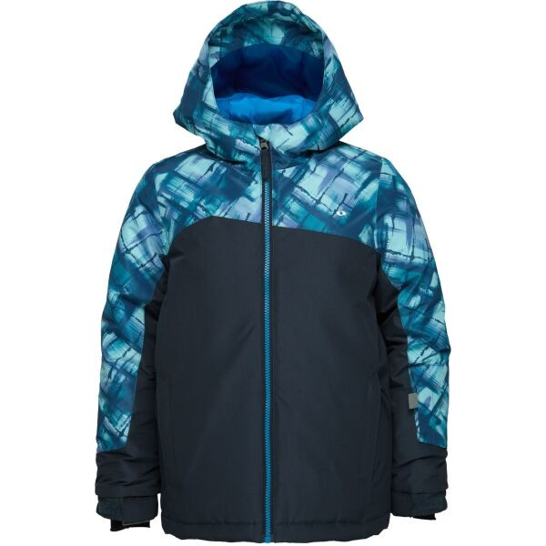 LOAP CULAD Dětská lyžařská bunda, tmavě modrá, velikost