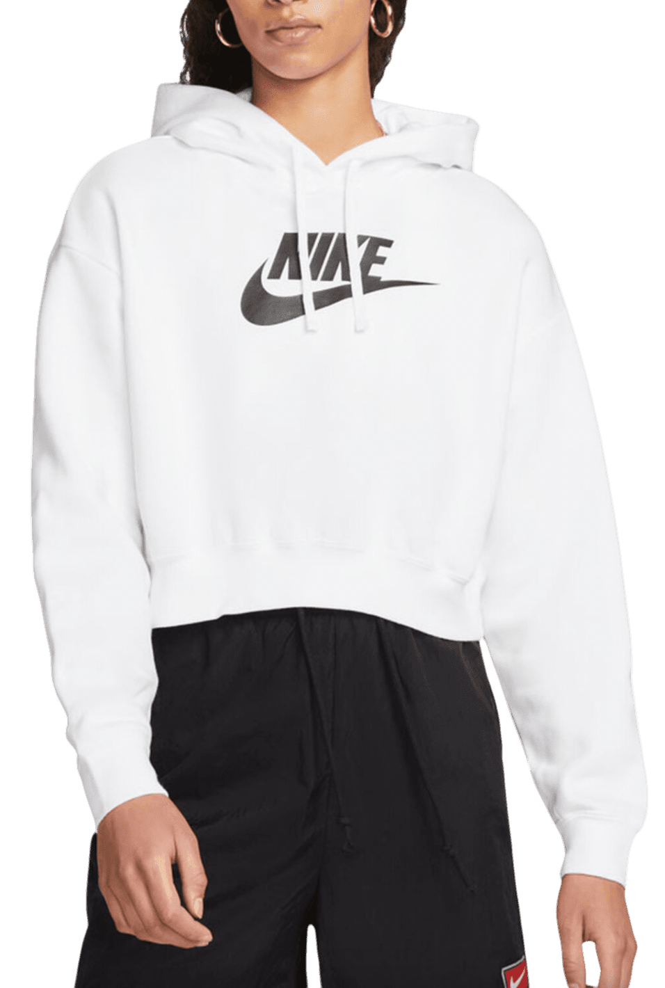 Mikina Nike  Club Fleece Cropped hoody women