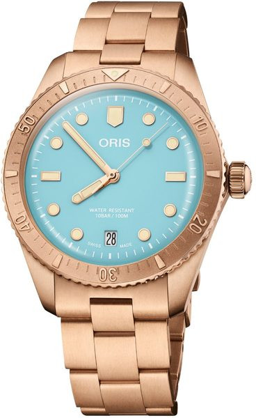 Oris Divers Sixty-Five Cotton Candy Sky Blue 01 733 7771 3155-07 8 19 15
