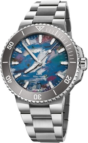 Oris Aquis Date Upcycle 01 400 7790 4150-07 8 23 02PEB