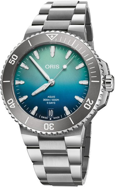 Oris Aquis Date Calibre 400 43,5 mm Great Barrier Reef Limited Edition IV 01 400 7790 4185-Set