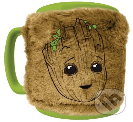 Keramický hrnček s chlpatým odnímateľným obalom Marvel - Guardians Of The Galaxy Groot