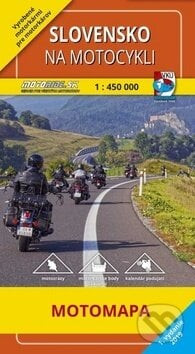 Slovensko na motocykli 1:450 000 - VKU CZ s.r.o.