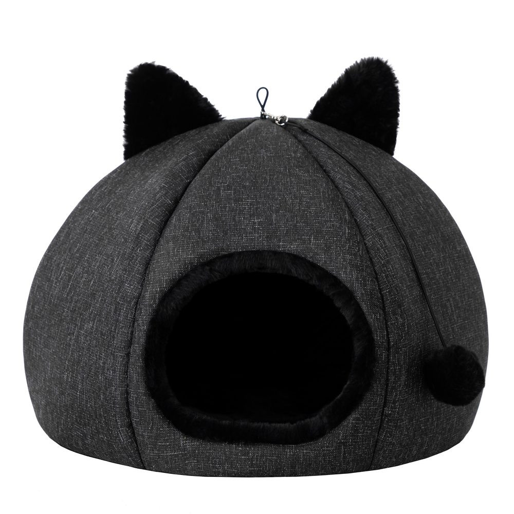 Reedog Kitty Head Black Iglu pro kočky