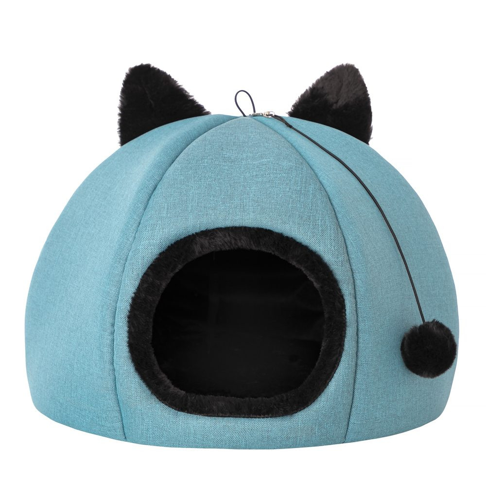 Reedog Kitty Head Blue Iglu pro kočky