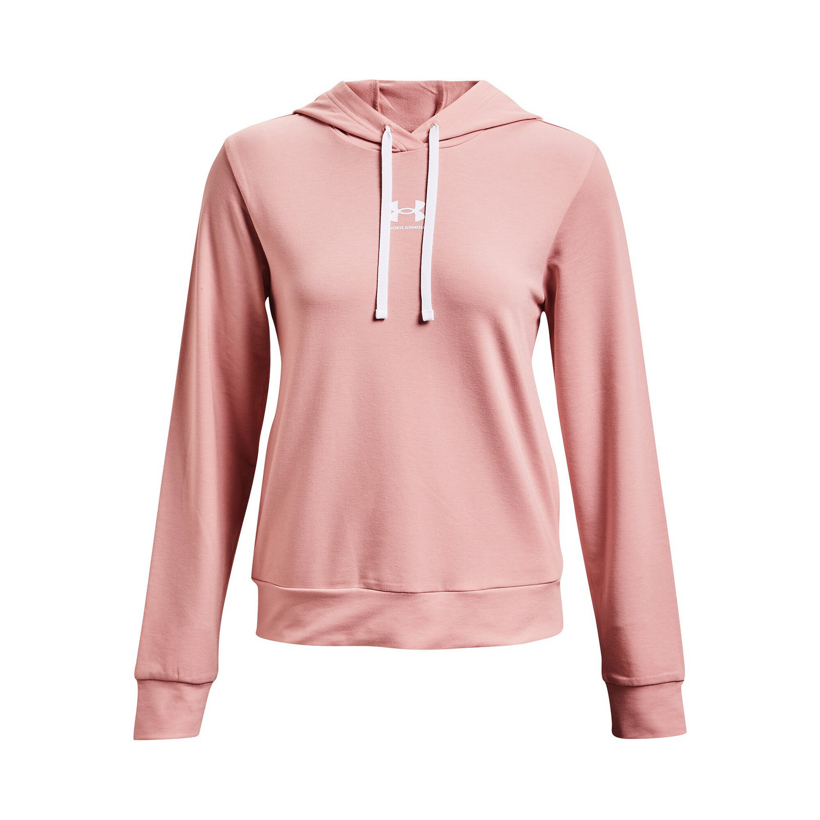 Dámská mikina Under Armour  Rival Terry Hoodie-PNK S