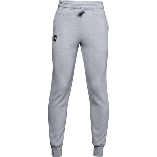 Chlapecké tepláky Under Armour  RIVAL FLEECE JOGGERS-GRY S