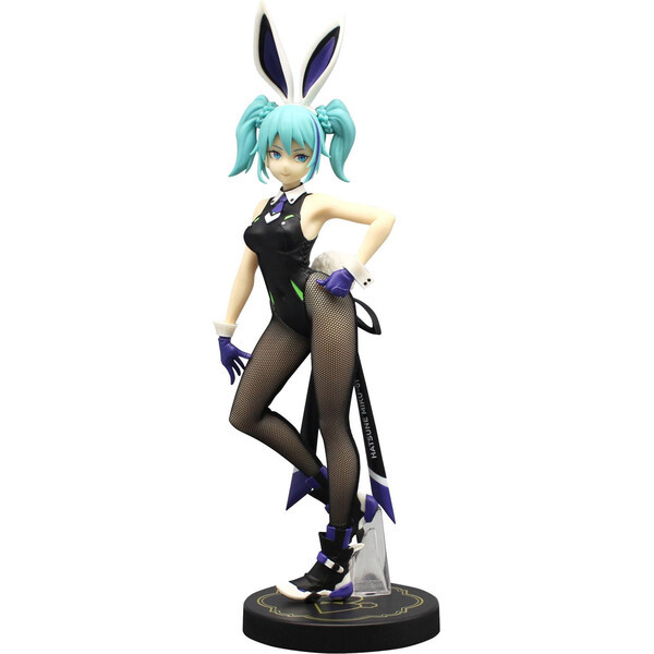 Soška Furyu BiCute Bunnies: Hatsune Miku - Street Violet Color Version 30 cm