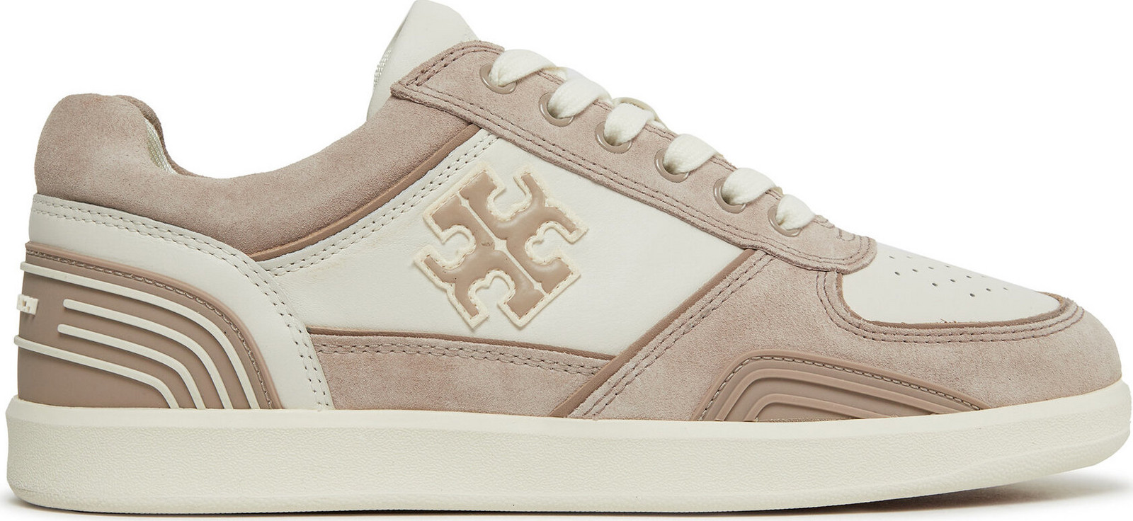 Sneakersy Tory Burch Clover Court 155626 Béžová