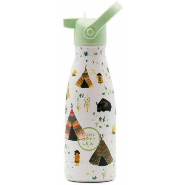 COOL BOTTLES KIDS INDIAN TRIBE 260 ML Dětská láhev, mix, velikost