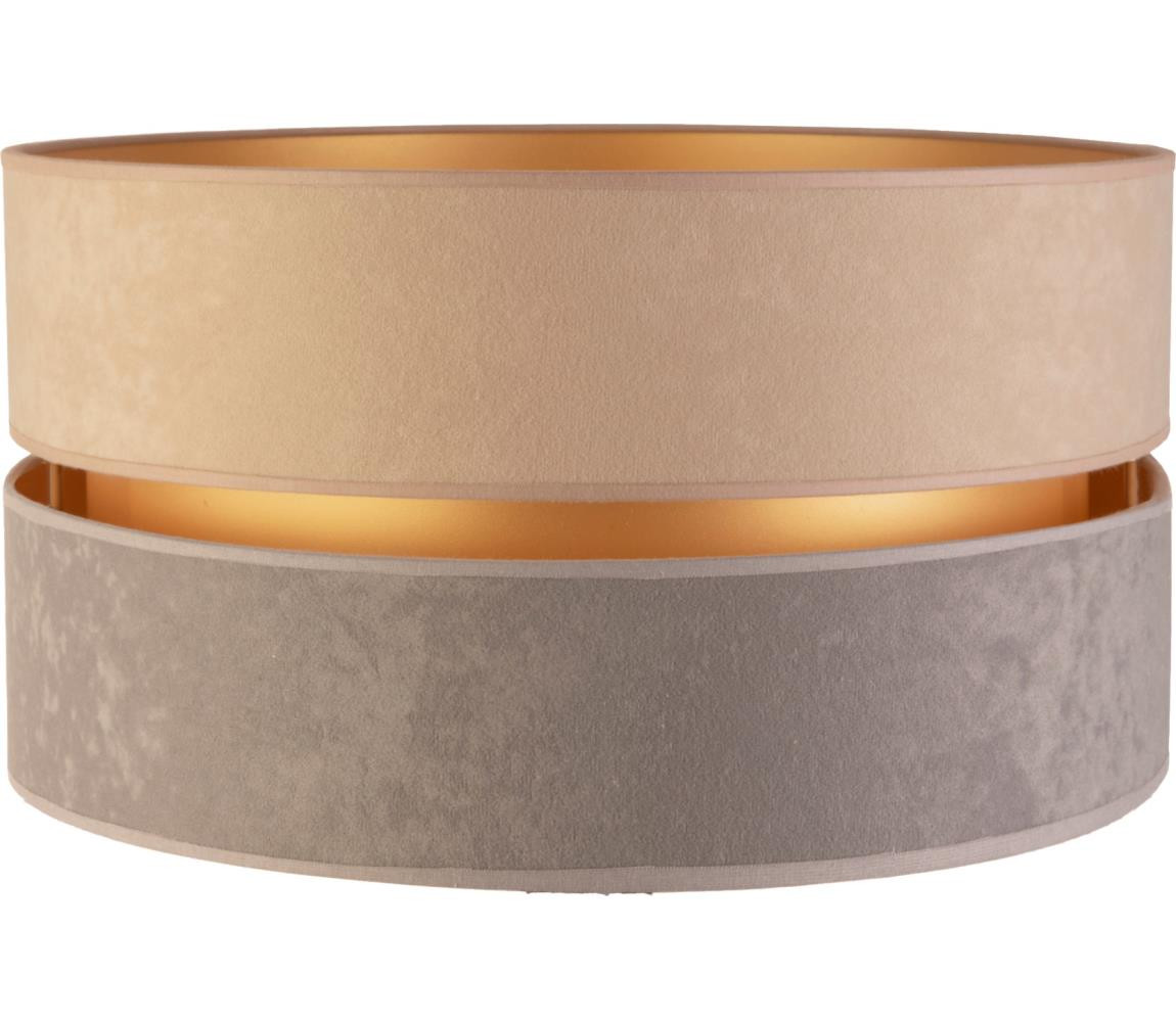 - Stínidlo univerzální DUO E27 pr. 40 cm béžová/šedá/zlatá
