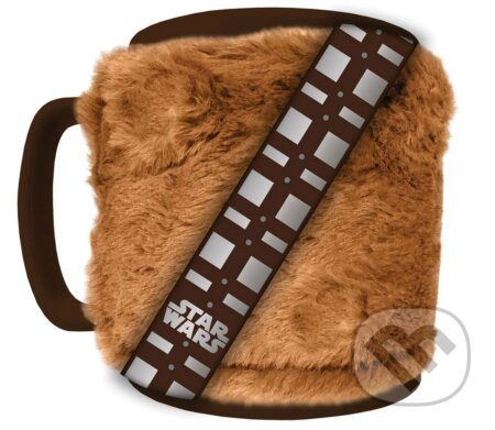 Keramický hrnček s chlpatým odnímateľným obalom Star Wars: Chewbacca