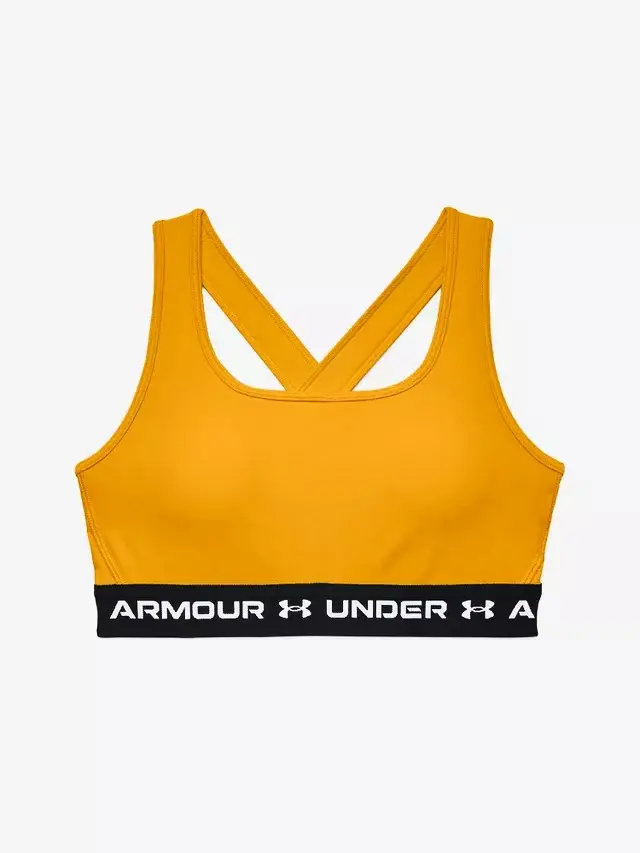 Dámská podprsenka Under Armour  Crossback Mid Bra-GLD M