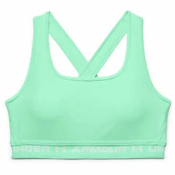 Dámská podprsenka Under Armour  Crossback Mid Bra-GRN S