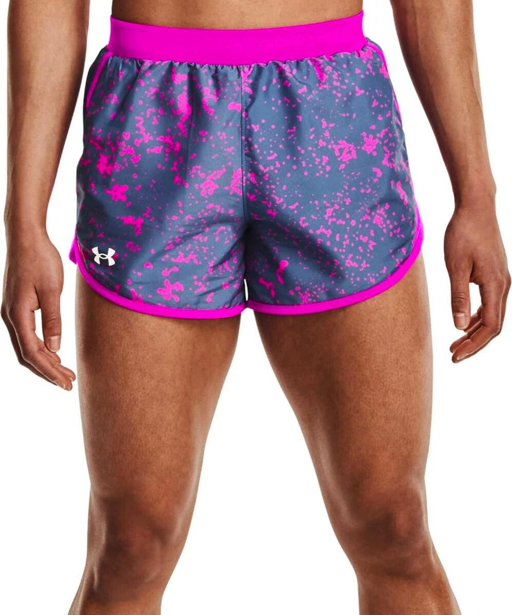 Dámské šortky Under Armour  Fly By 2.0 Printed Short Mineral Blue XS