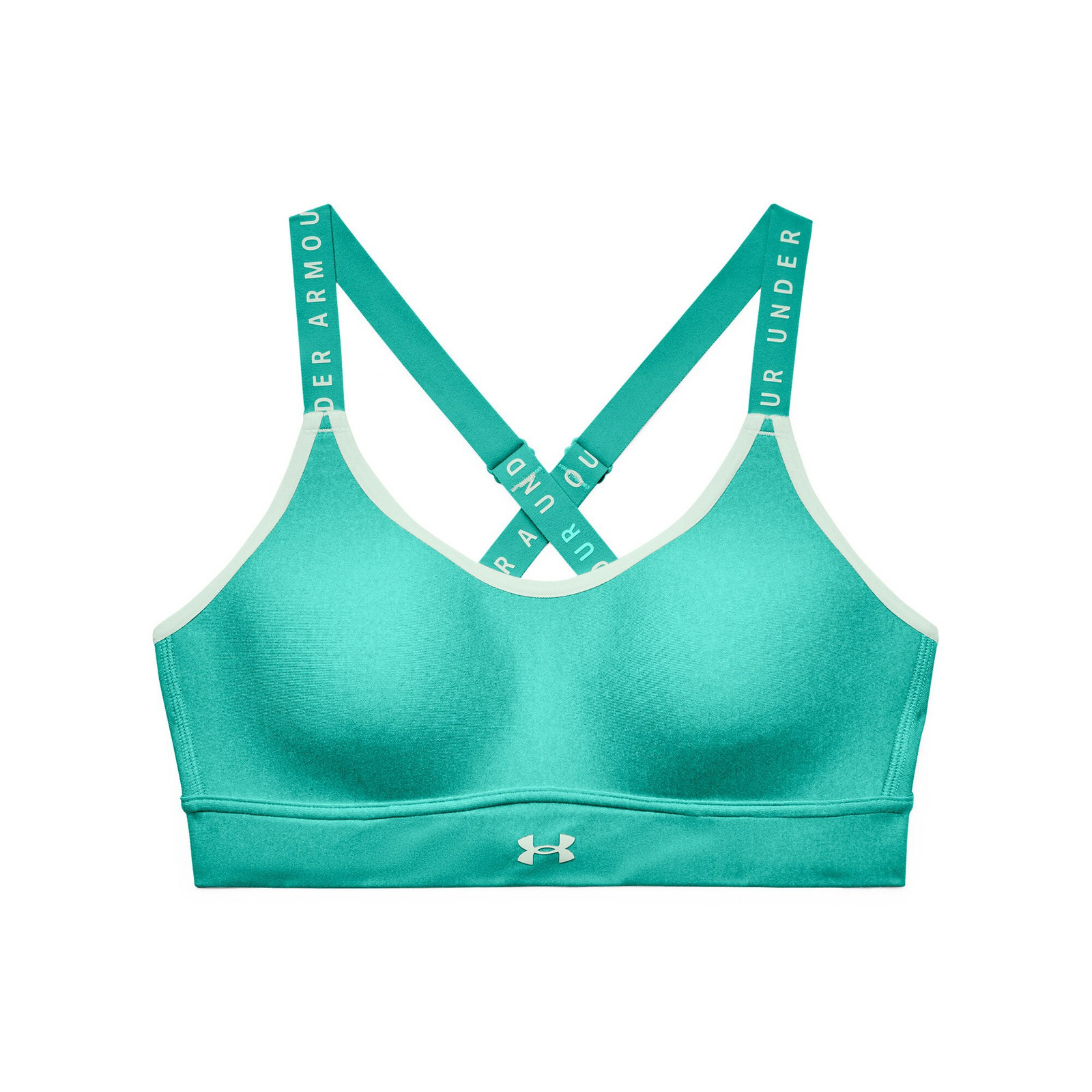 Dámská podprsenka Under Armour  Infinity Mid Hthr Cover-GRN XS