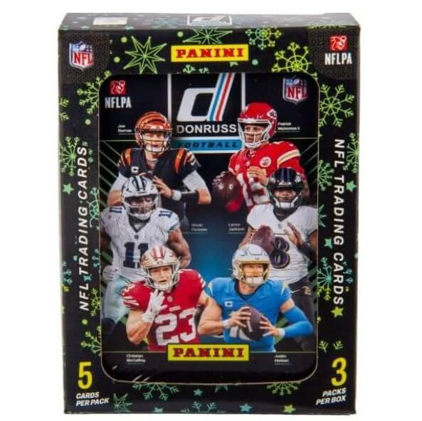 2024 Donruss NFL Football Winter Tin - karty amerického fotbalu