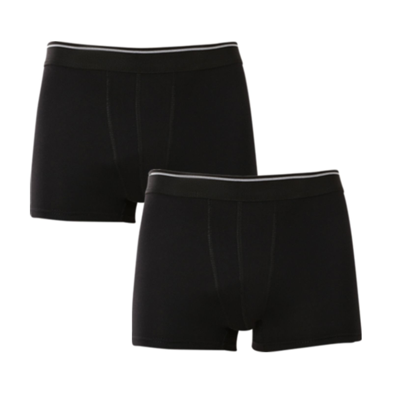 2PACK pánské boxerky Nedeto basic černé (2NFC1) L, trenky / trenýrky