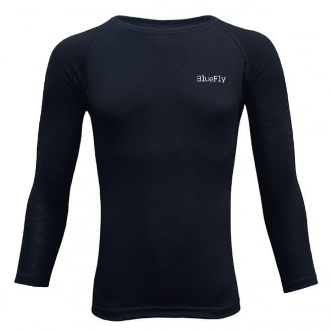 Prádlo Termo Merino - triko dlouhý rukáv černé S