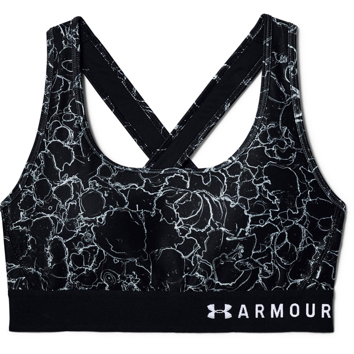 Dámská podprsenka Under Armour  Mid Crossback Printed XS