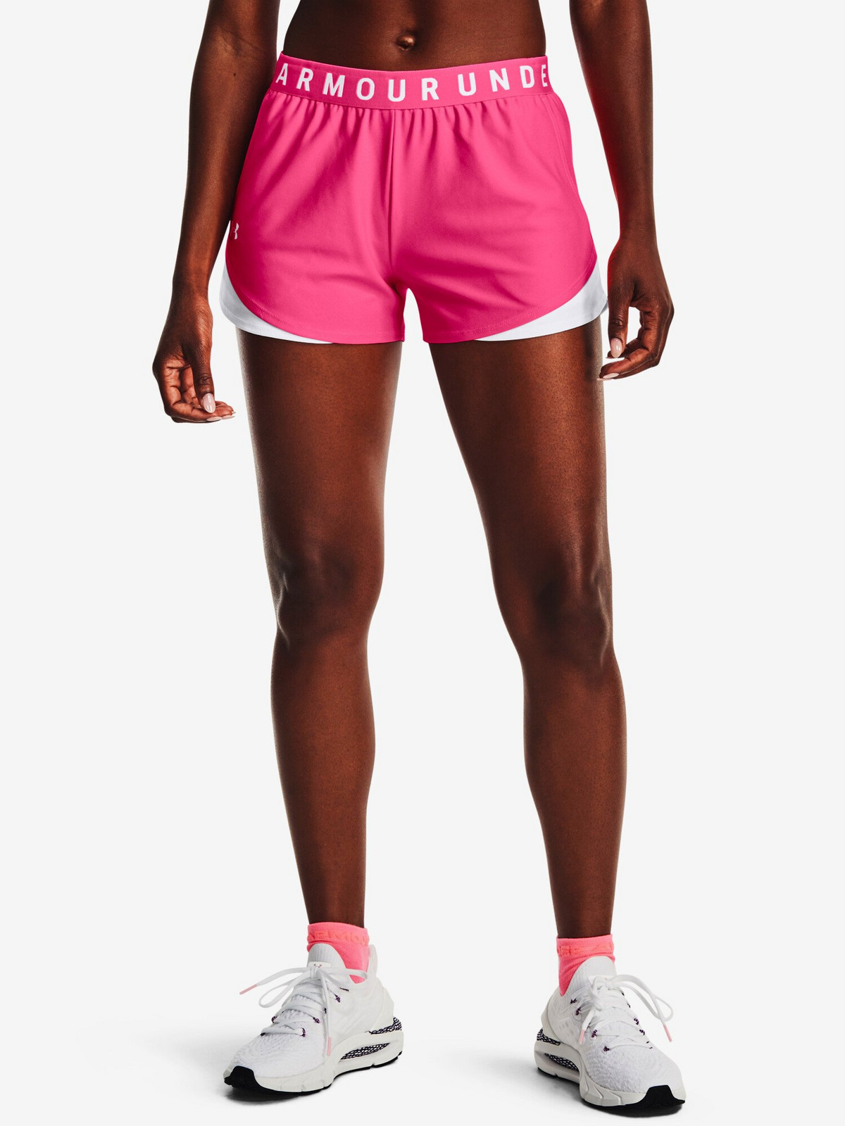 Dámské šortky Under Armour  Play Up Shorts 3.0-PNK L