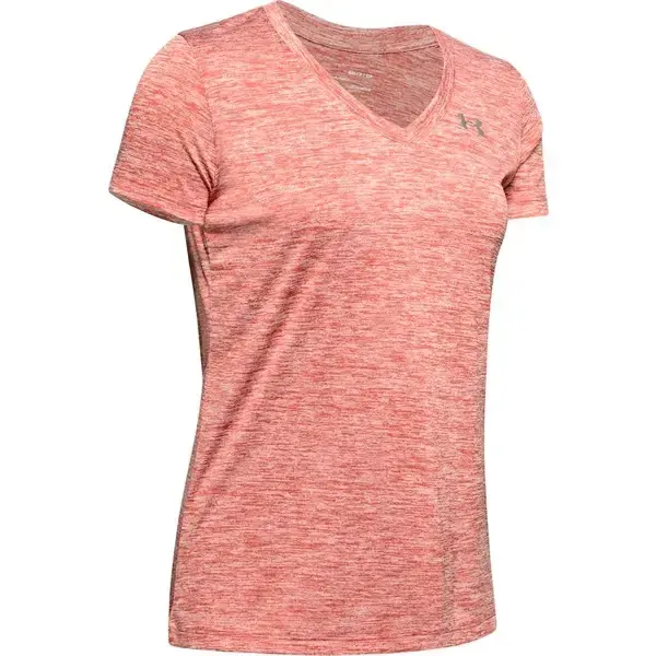 Dámské tričko Under Armour  Tech V-Neck Twist Red XS