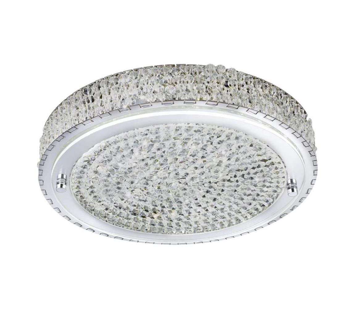 Searchlight Searchlight 2714CC - LED Stropní svítidlo FLUSH LED/24W/230V pr. 40 cm chrom