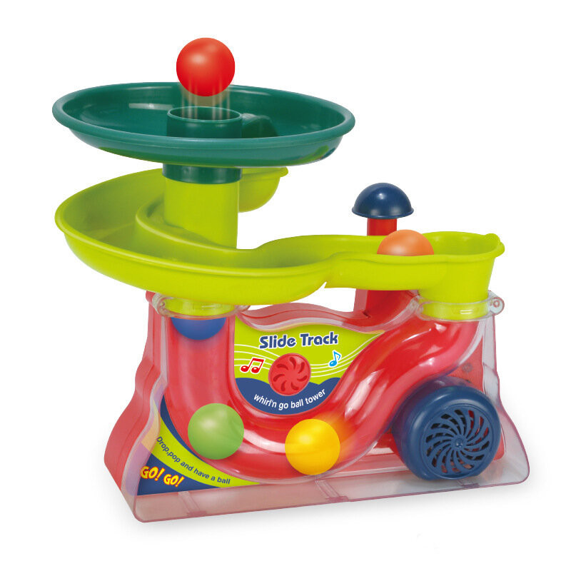 mamido Barevná fontána se skluzavkou pro míčky s melodiemi