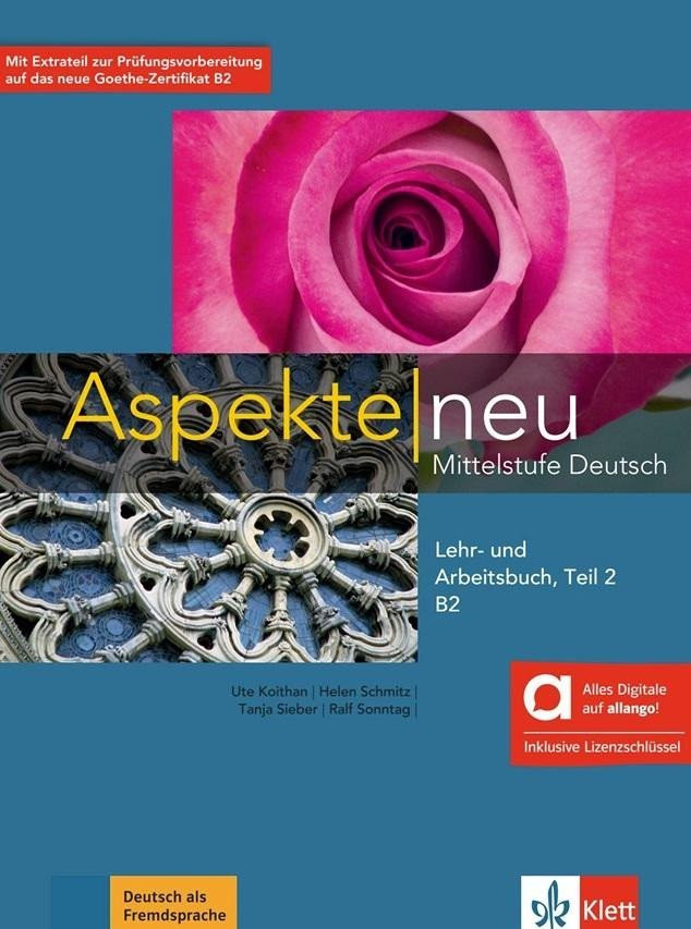 Aspekte neu B2 – Hybride Ausgabe – Lehr./Arbeitsbuch Teil 2 + MP3 allango.net + Lizenz (24 Monate) - Ute Koithan