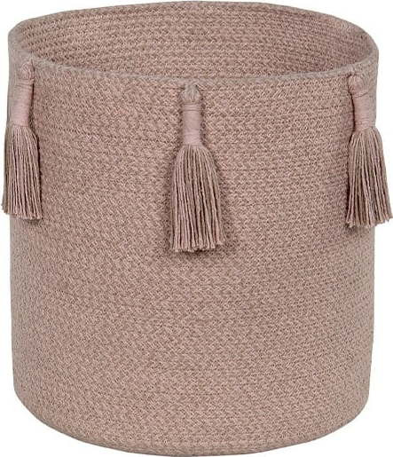 Látkový košík ø 30x30 cm Woody – Lorena Canals