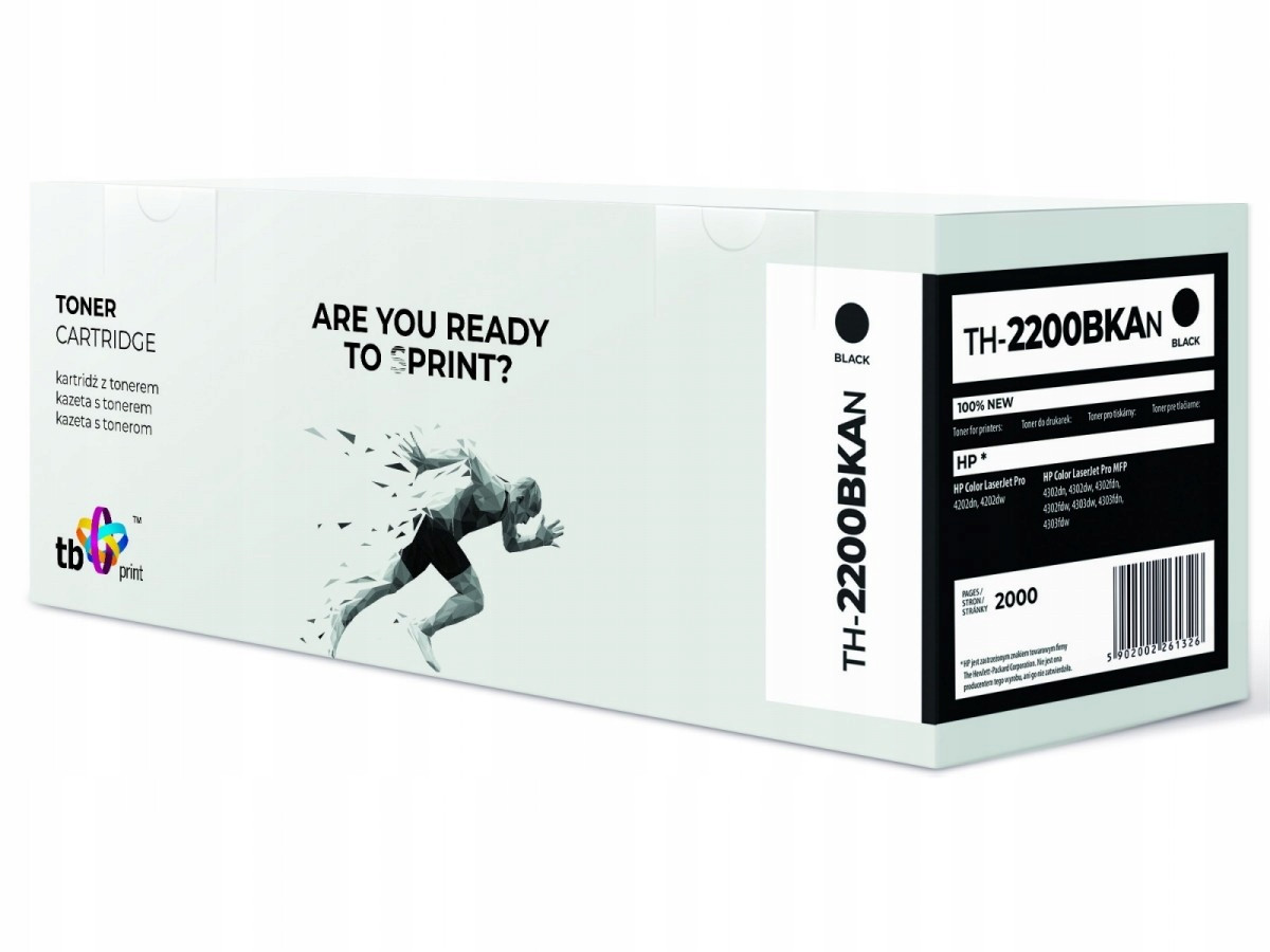 Toner pro Hp Color LaserJet Pro 4202 W2200A Th%
