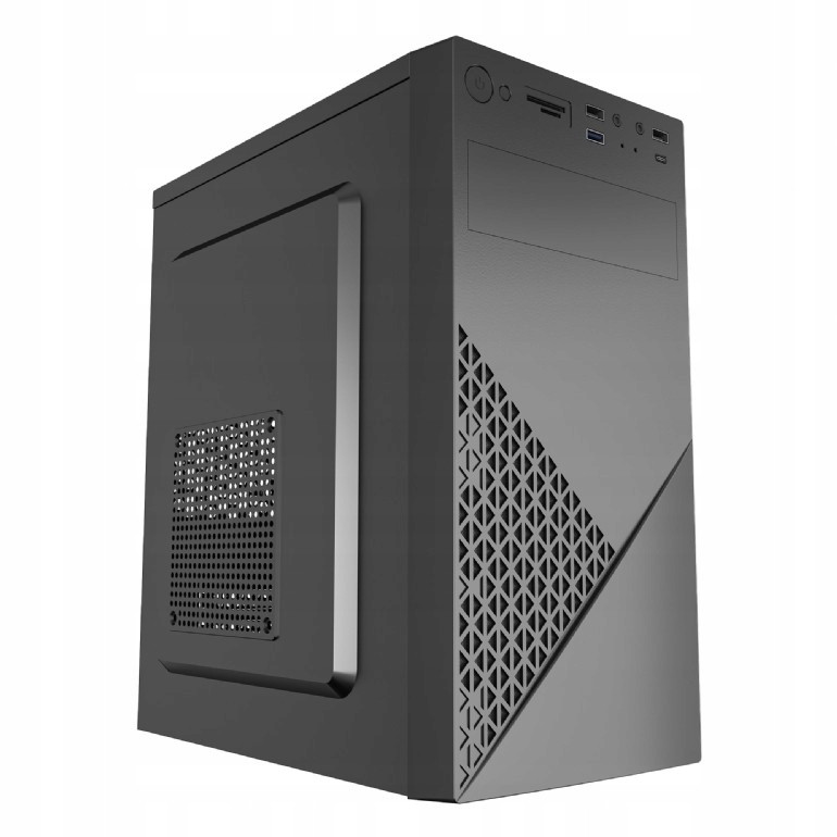 Počítačová Skříň K170 Mini Tower Micro Atx Usb 3.1 Jack Černá