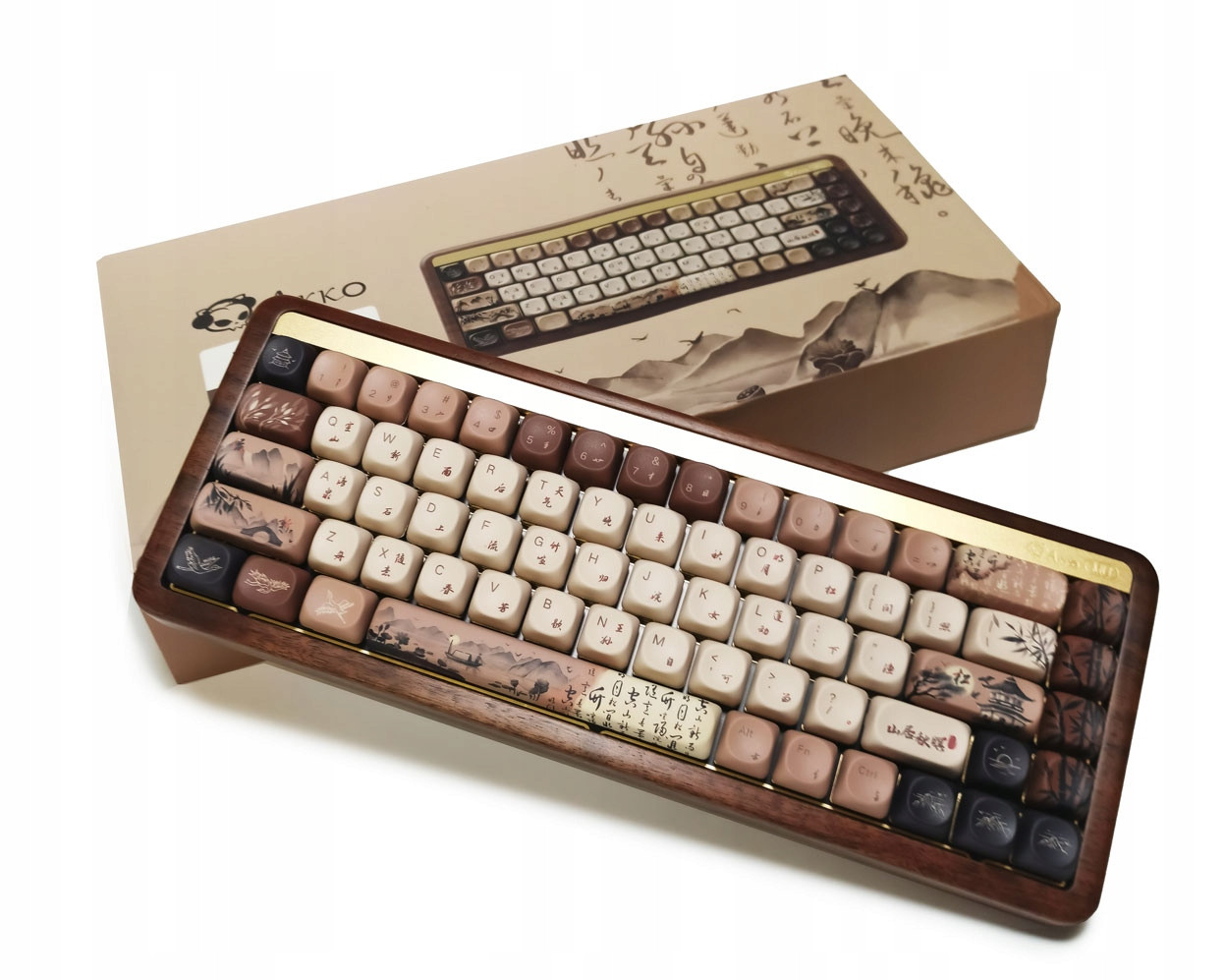 Elegantní Bezdrátová Bluetooth Kancelářská Klávesnice Malá Šikovná Pohodlná